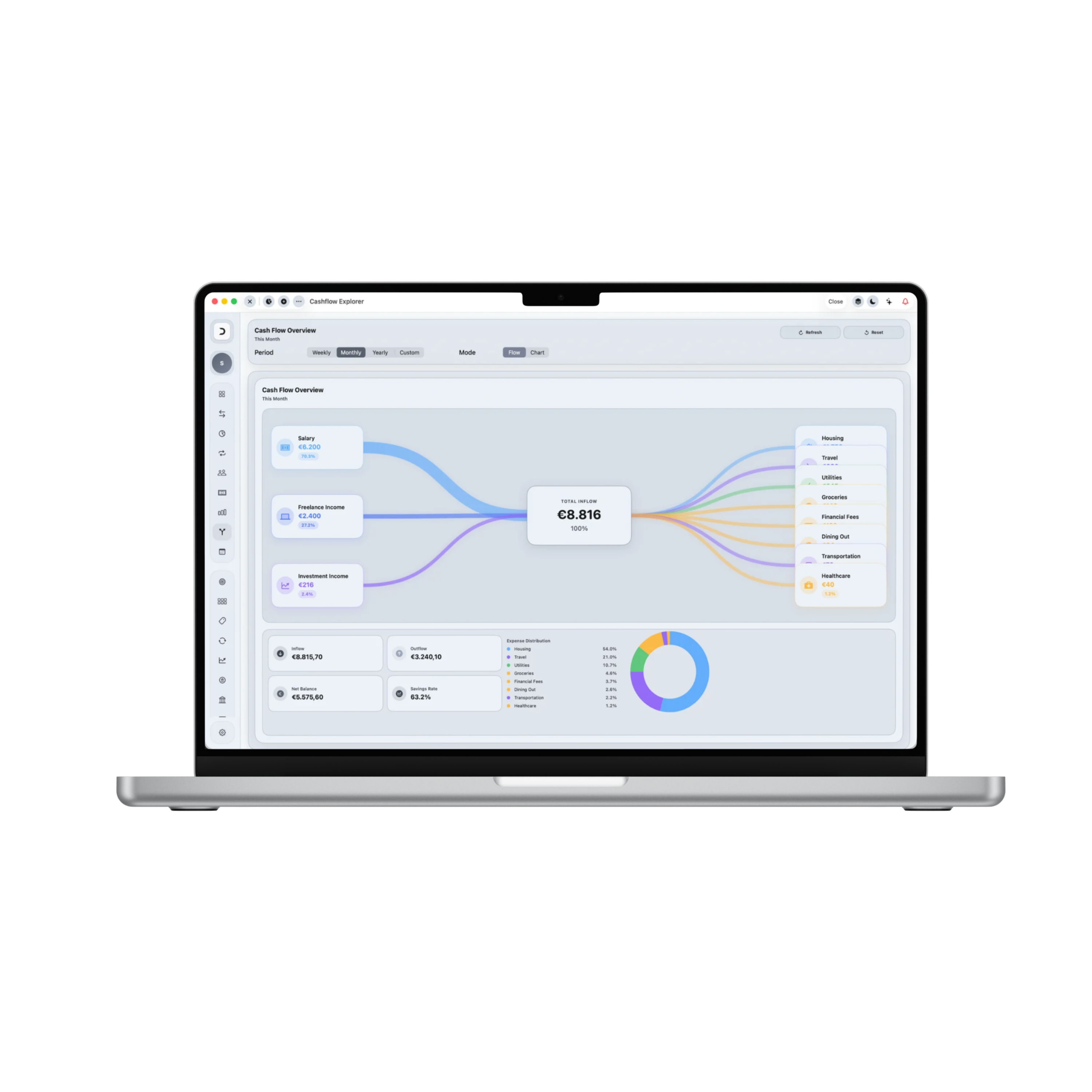Damsera MacBook & iPhone Cashflow Module Preview